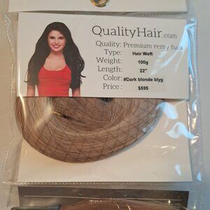 BRAND NEW Sew-in Weft- 100% Premium Remy Hair Extensions- 22-inch